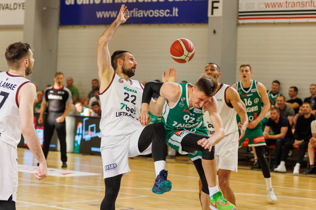 LKL pusfinalis: Kauno „Žalgiris“ – Panevėžio „Lietkabelis“ 69:58