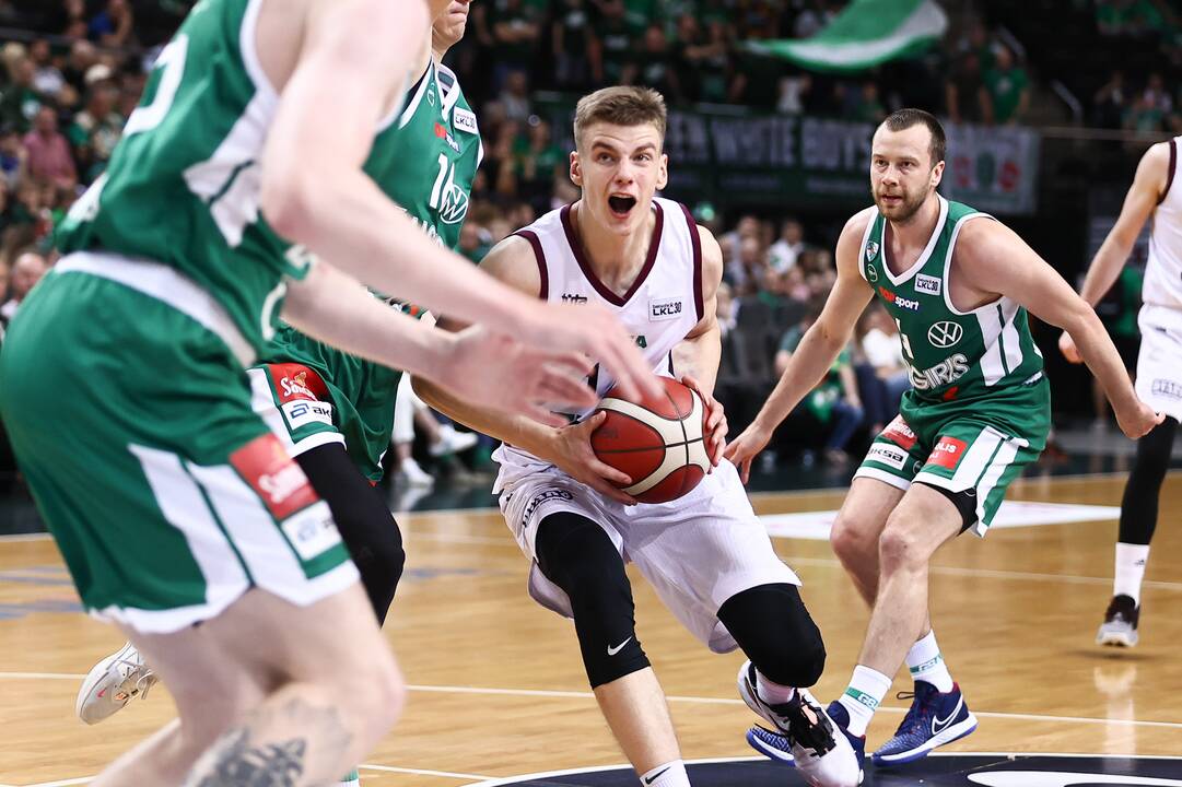 LKL pusfinalis: Kauno „Žalgiris“ – Panevėžio „Lietkabelis“ 66:67