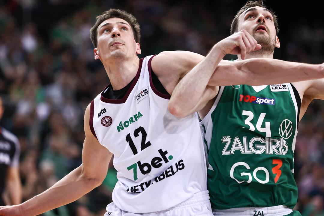 LKL pusfinalis: Kauno „Žalgiris“ – Panevėžio „Lietkabelis“ 66:67