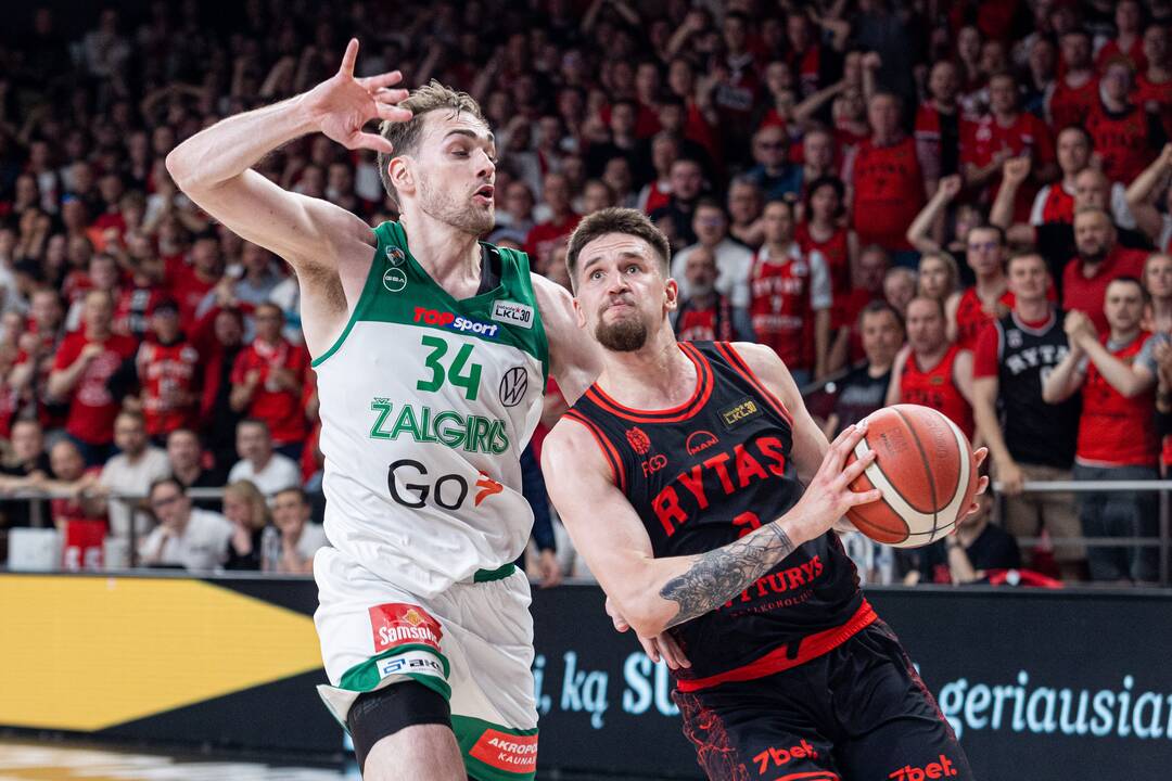 LKL finalas: Vilniaus „Rytas“ – Kauno „Žalgiris“ 69:68