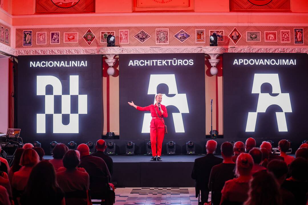 Nacionalinių architektūros apdovanojimų ceremonija 