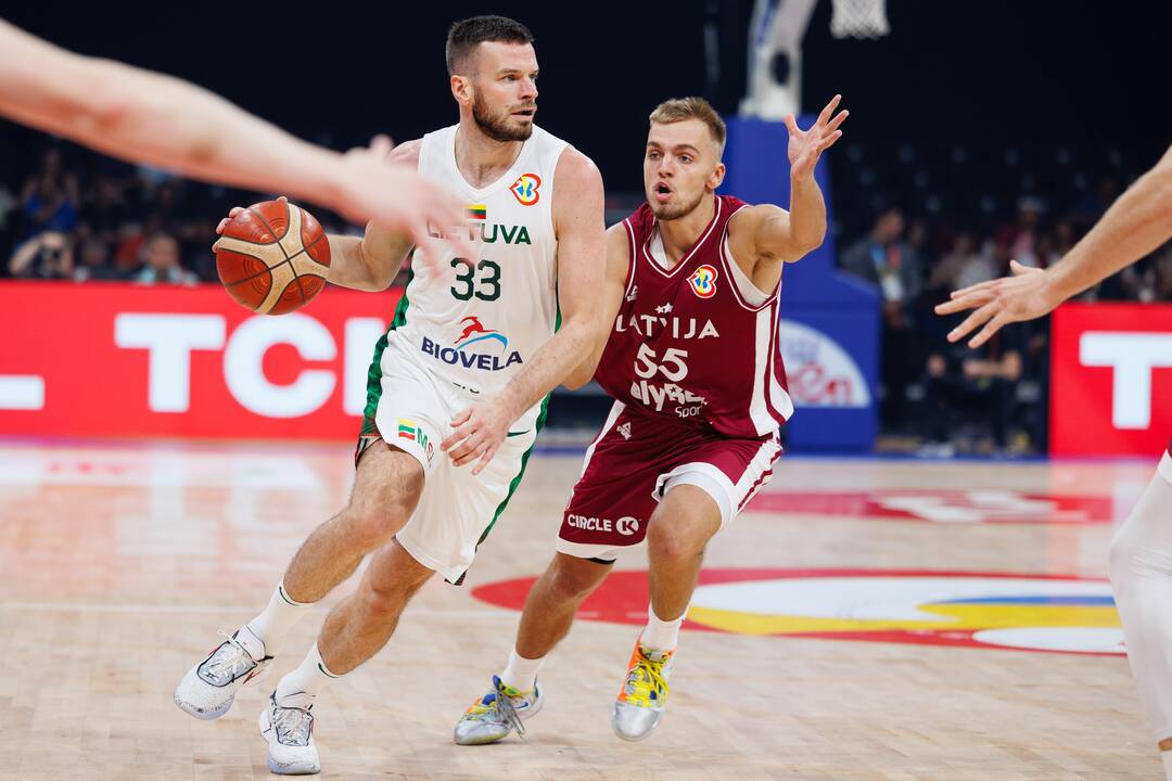 Pasaulio krepšinio čempionatas Filipinuose: Lietuva – Latvija 63:98