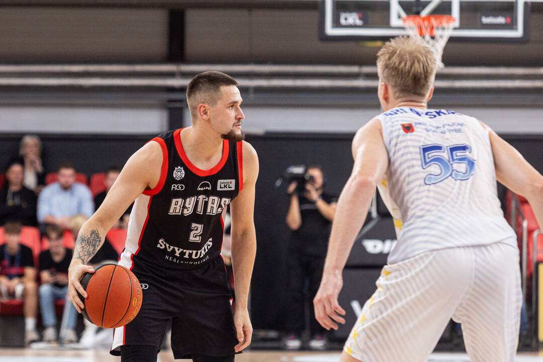 LKL: Vilniaus „Rytas“ – Pasvalio „Pieno žvaigždės“ 106:90