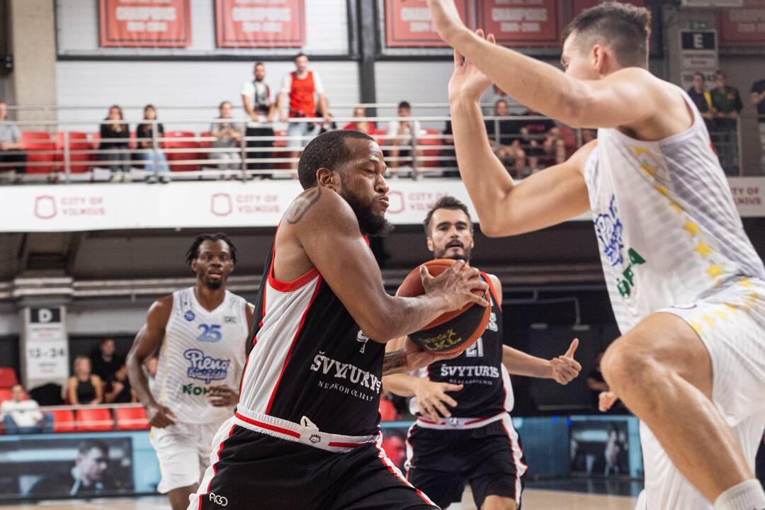 LKL: Vilniaus „Rytas“ – Pasvalio „Pieno žvaigždės“ 106:90