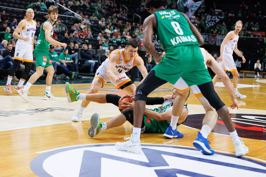 LKL:  Kauno „Žalgiris“ – Klaipėdos „Neptūnas“ 76:88