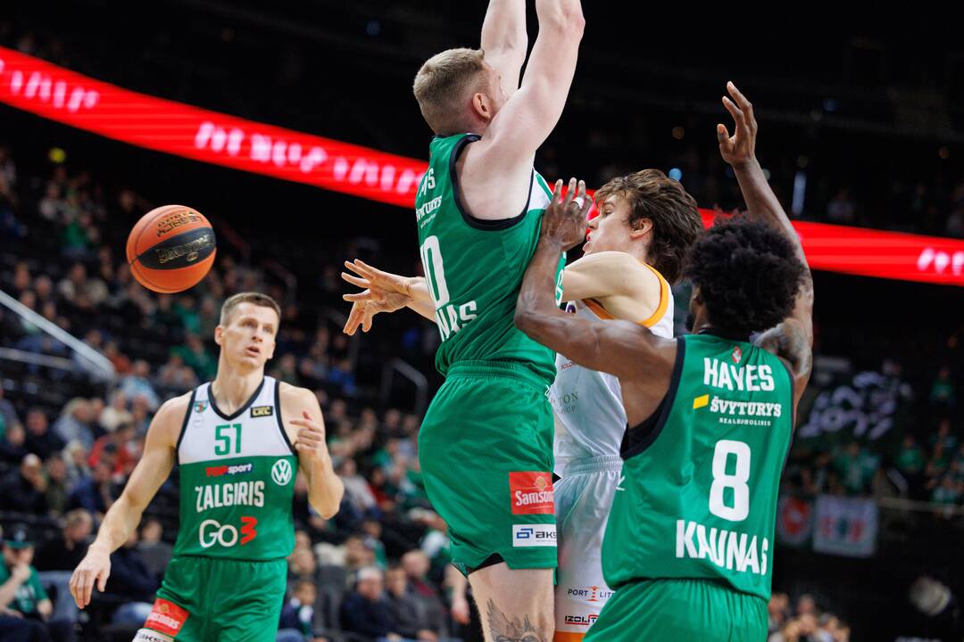 LKL: Kauno „Žalgiris“ – Klaipėdos „Neptūnas“ 76:88