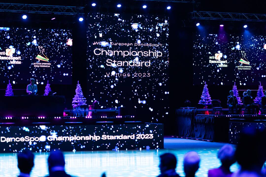 Suaugusiųjų standartinių šokių Europos čempionatas Vilniuje