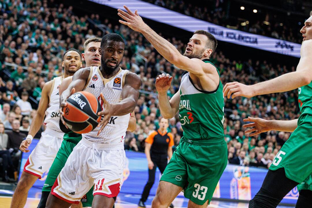 Eurolyga: Kauno „Žalgiris“ – „Monaco“ 79:83