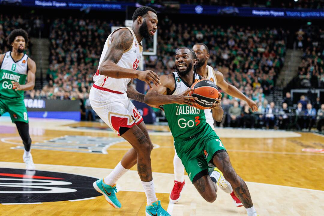 Eurolyga: Kauno „Žalgiris“ – „Monaco“ 79:83