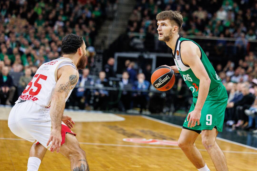 Eurolyga: Kauno „Žalgiris“  –  „Monaco“ 79:83