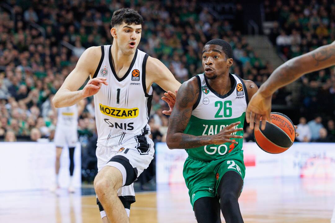 Eurolyga: Kauno „Žalgiris“  – Belgrado „Partizan“ 85:93