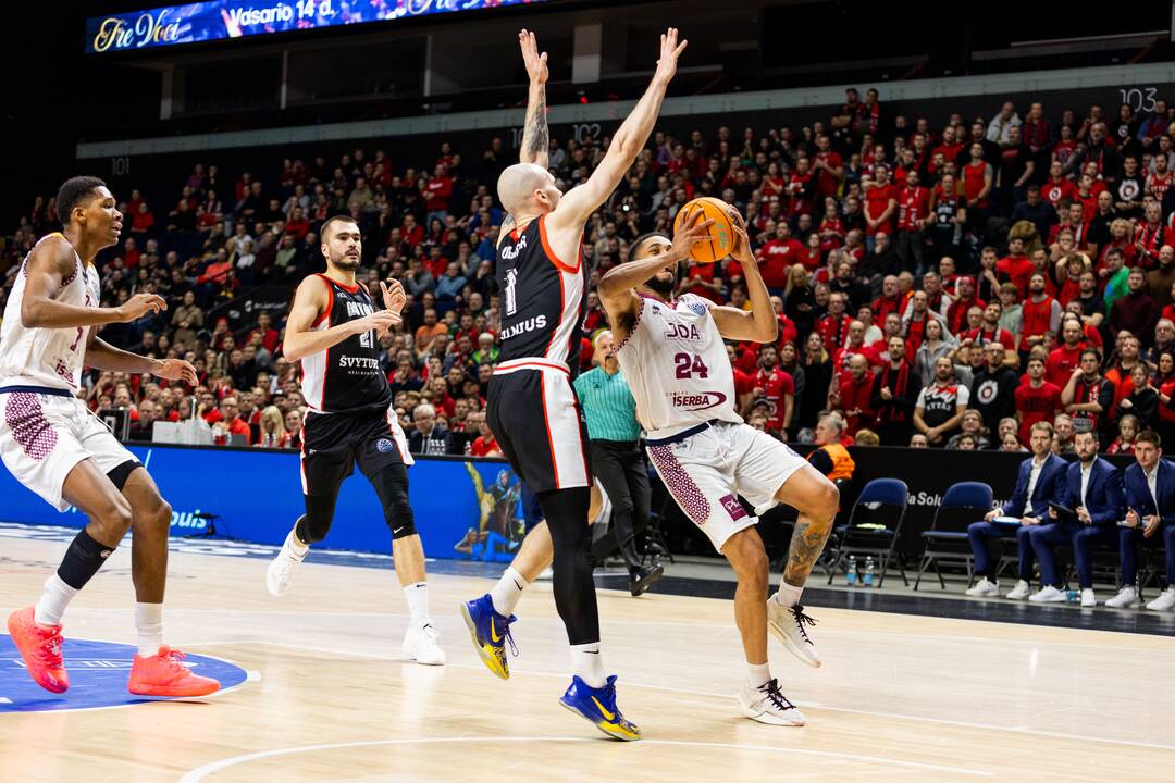 FIBA Čempionų lyga: Vilniaus „Rytas“ – Dižono JDA 79:77