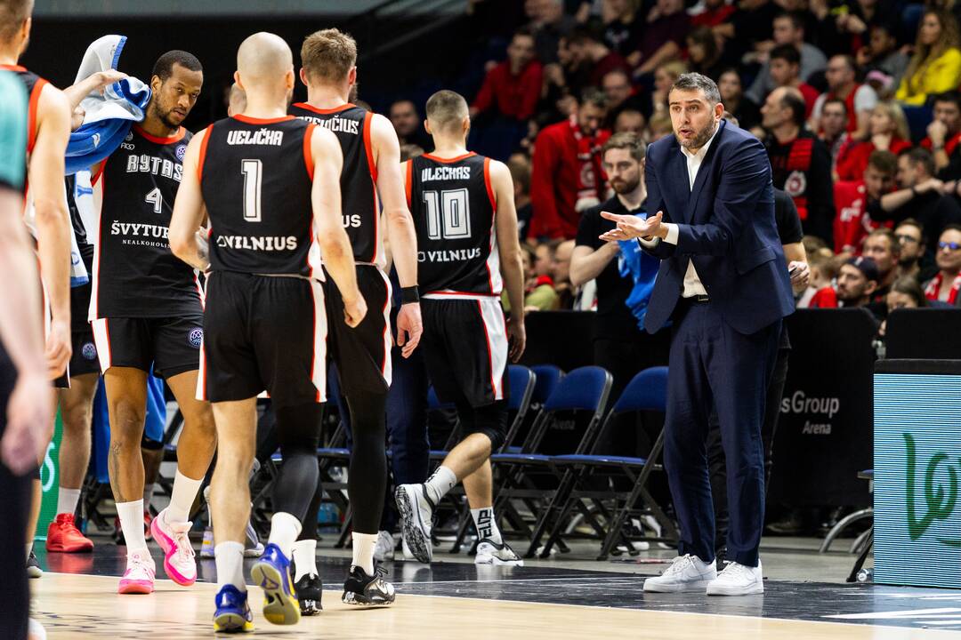 FIBA Čempionų lyga: Vilniaus „Rytas“ – Dižono JDA 79:77