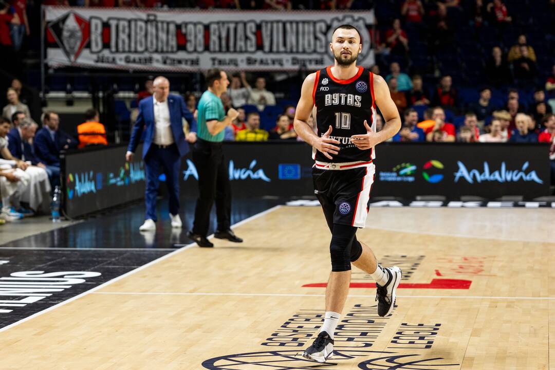 FIBA Čempionų lyga: Vilniaus „Rytas“ – Dižono JDA 79:77