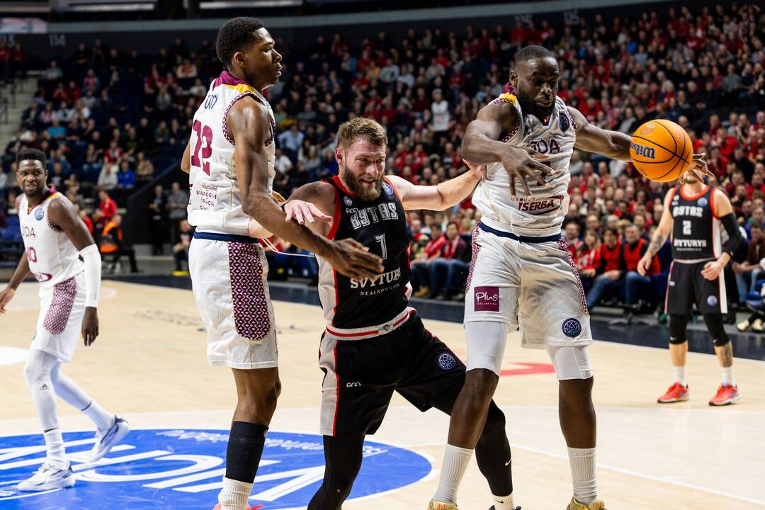 FIBA Čempionų lyga: Vilniaus „Rytas“ – Dižono JDA 79:77