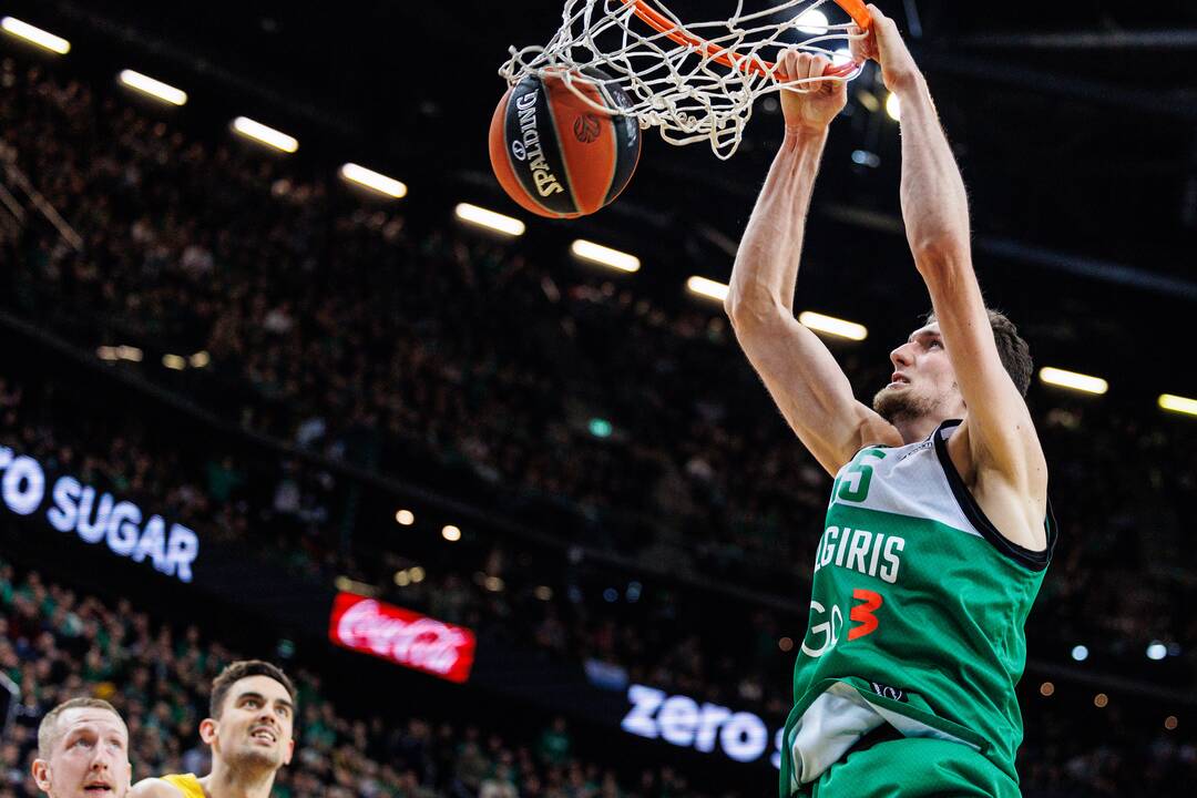 Eurolyga: Kauno „Žalgiris“  –  „Barcelona“ 80:85