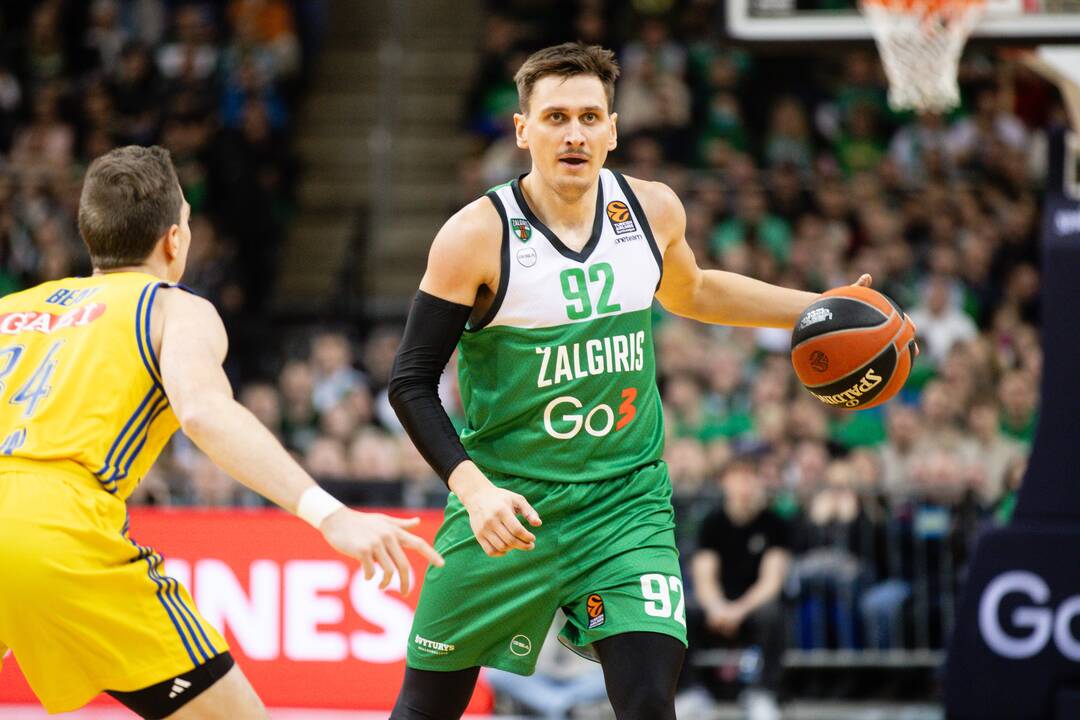 Eurolyga: Kauno „Žalgiris“ – Berlyno ALBA 77:71