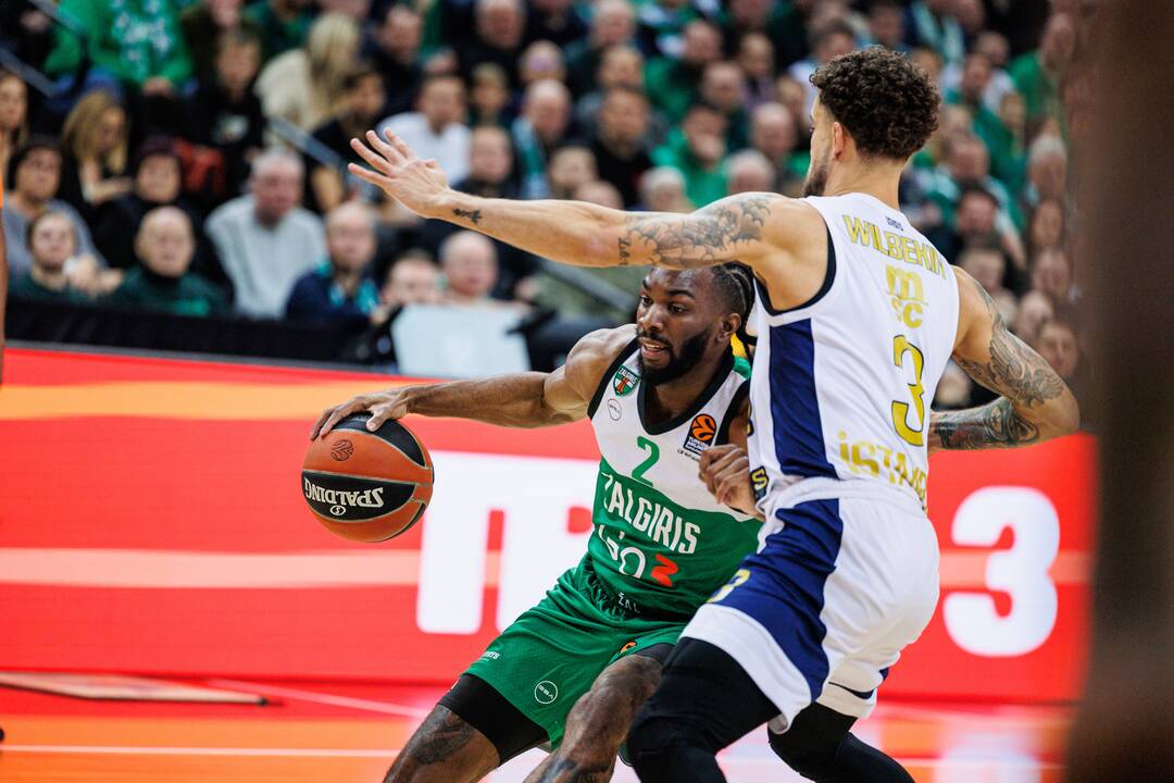 Eurolyga: Kauno „Žalgiris“ – Stambulo „Fenerbahce“ 98:75