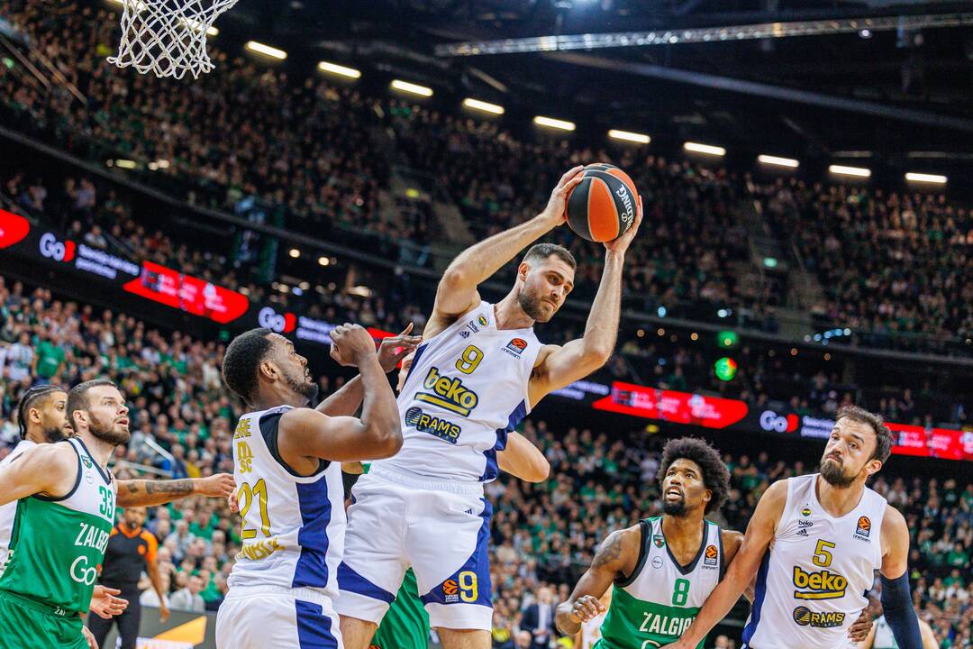 Eurolyga: Kauno „Žalgiris“ – Stambulo „Fenerbahce“ 98:75