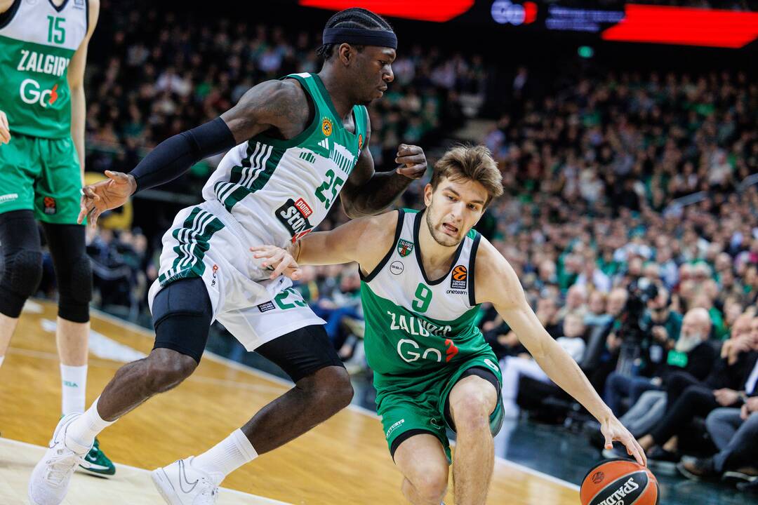 Eurolyga: Kauno „Žalgiris“ – Atėnų „Panathinaikos“ 80:68