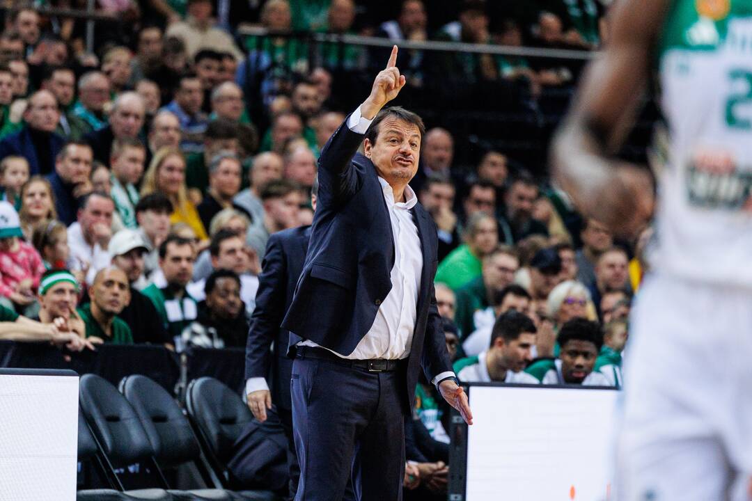 Eurolyga: Kauno „Žalgiris“ – Atėnų „Panathinaikos“ 80:68