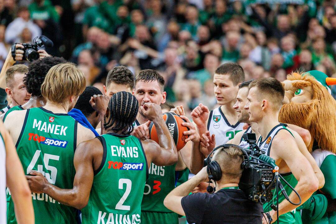 Eurolyga: Kauno „Žalgiris“ – Atėnų „Panathinaikos“ 80:68