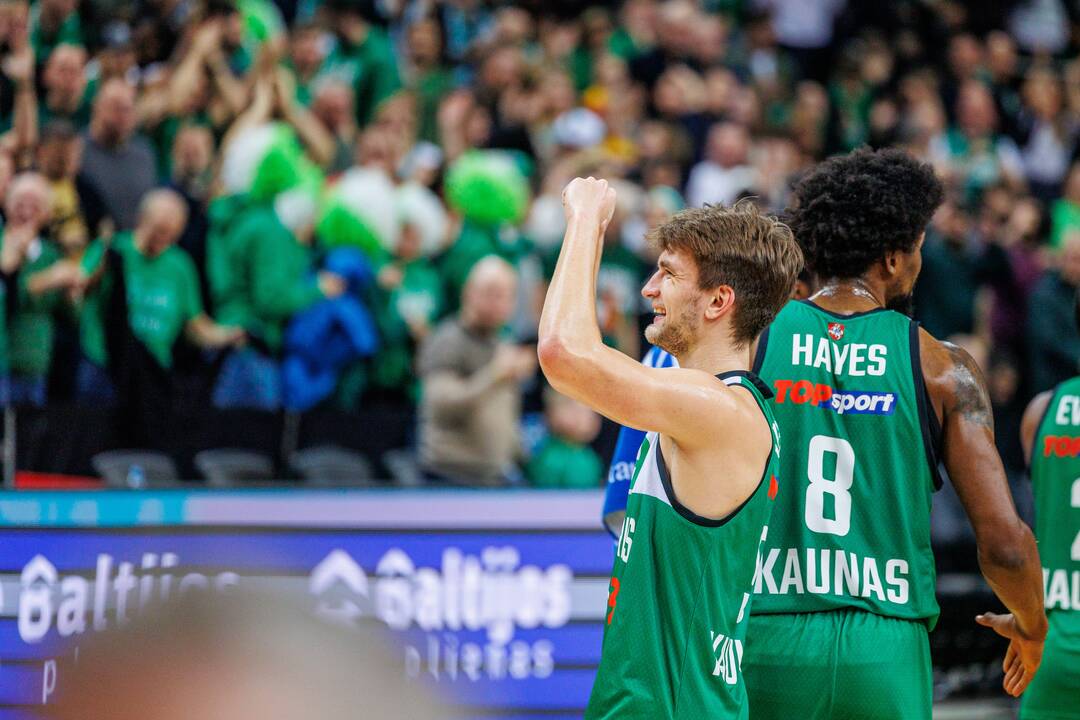 Eurolyga: Kauno „Žalgiris“ – Atėnų „Panathinaikos“ 80:68