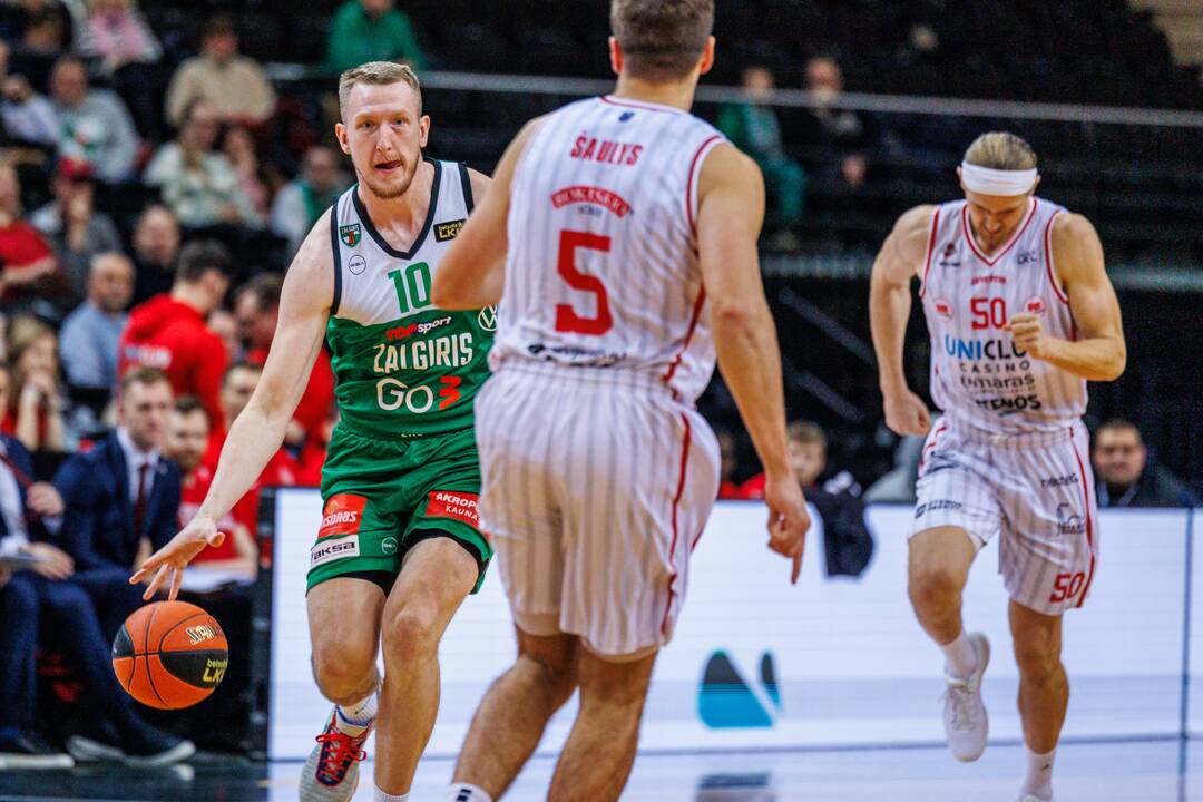 LKL:  Kauno „Žalgiris“ – Utenos „Uniclub Casino – Juventus“ 101:63