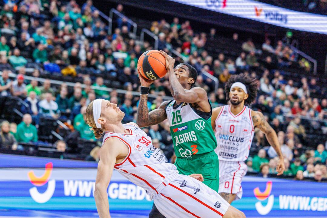 LKL:  Kauno „Žalgiris“ – Utenos „Uniclub Casino – Juventus“ 101:63