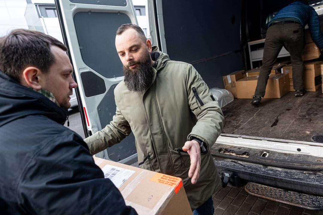 Restauravimo medžiagos siunčiamos į Ukrainą