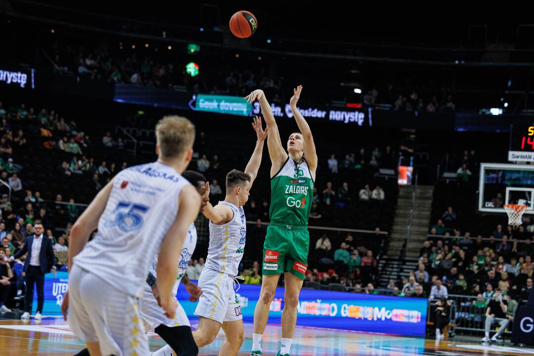 LKL:  Kauno „Žalgiris“ – Pasvalio „Pieno žvaigždės“ 97:77