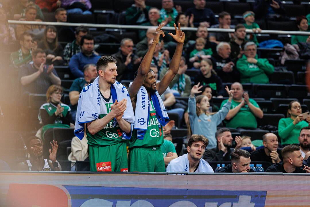 LKL:  Kauno „Žalgiris“ – Pasvalio „Pieno žvaigždės“ 97:77