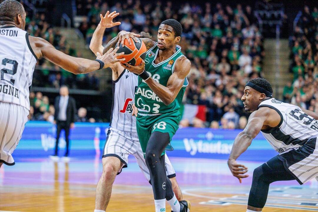 Eurolyga: Kauno „Žalgiris“ – Bolonijos „Virtus“ 96:81