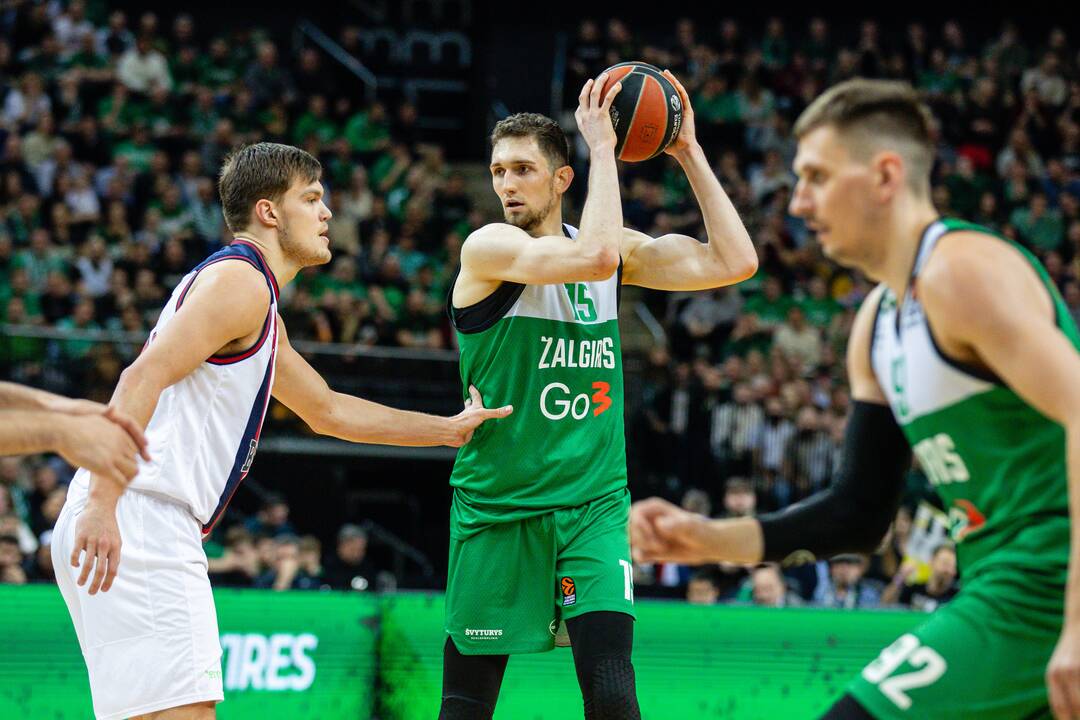 Eurolyga: Kauno „Žalgiris“ – Vitorijos „Baskonia“ 94:76