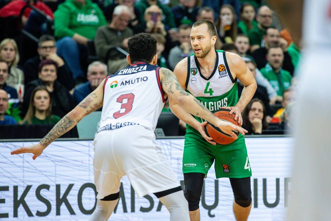 Eurolyga: Kauno „Žalgiris“ – Vitorijos „Baskonia“ 94:76