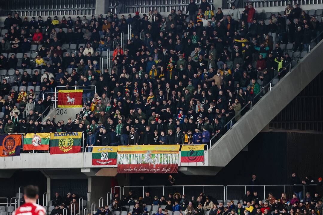 UEFA Tautų lygos rungtynės: Lietuva – Gibraltaras 1:0