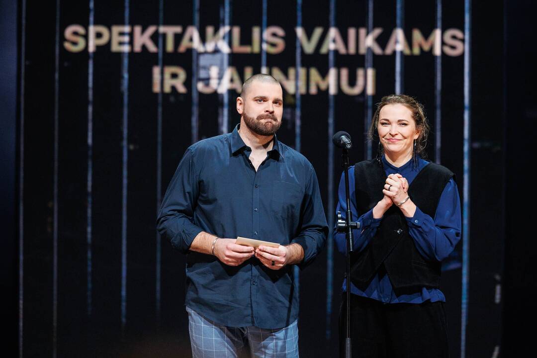 „Auksinių scenos kryžių“ apdovanojimų ceremonija Klaipėdos dramos teatre