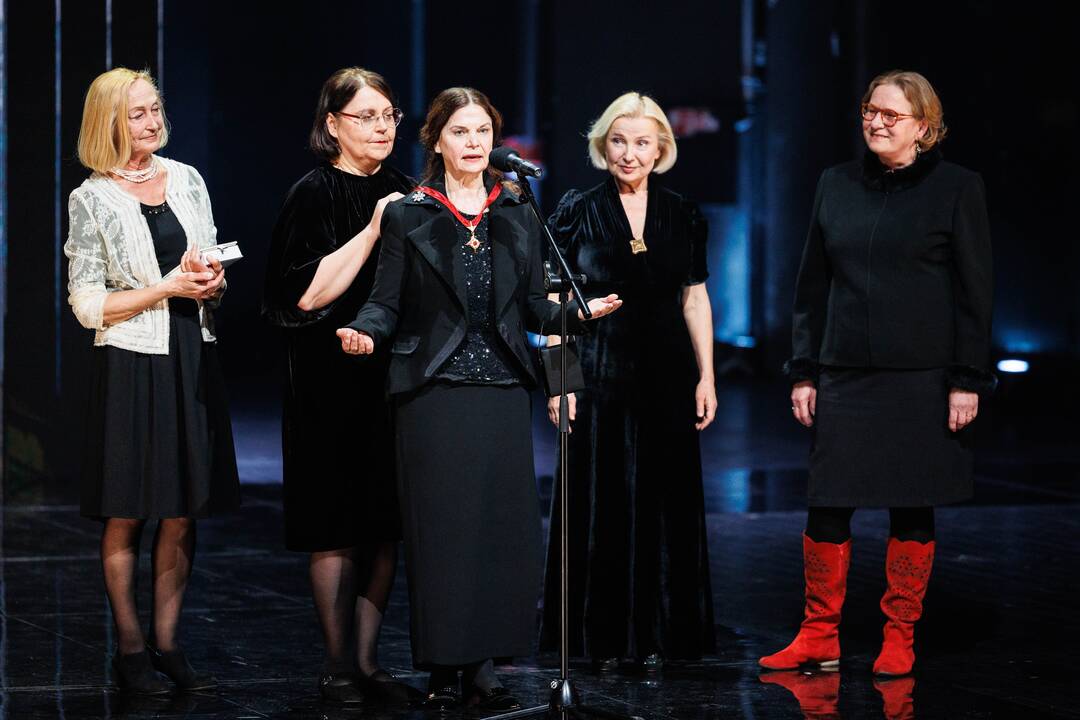 „Auksinių scenos kryžių“ apdovanojimų ceremonija Klaipėdos dramos teatre