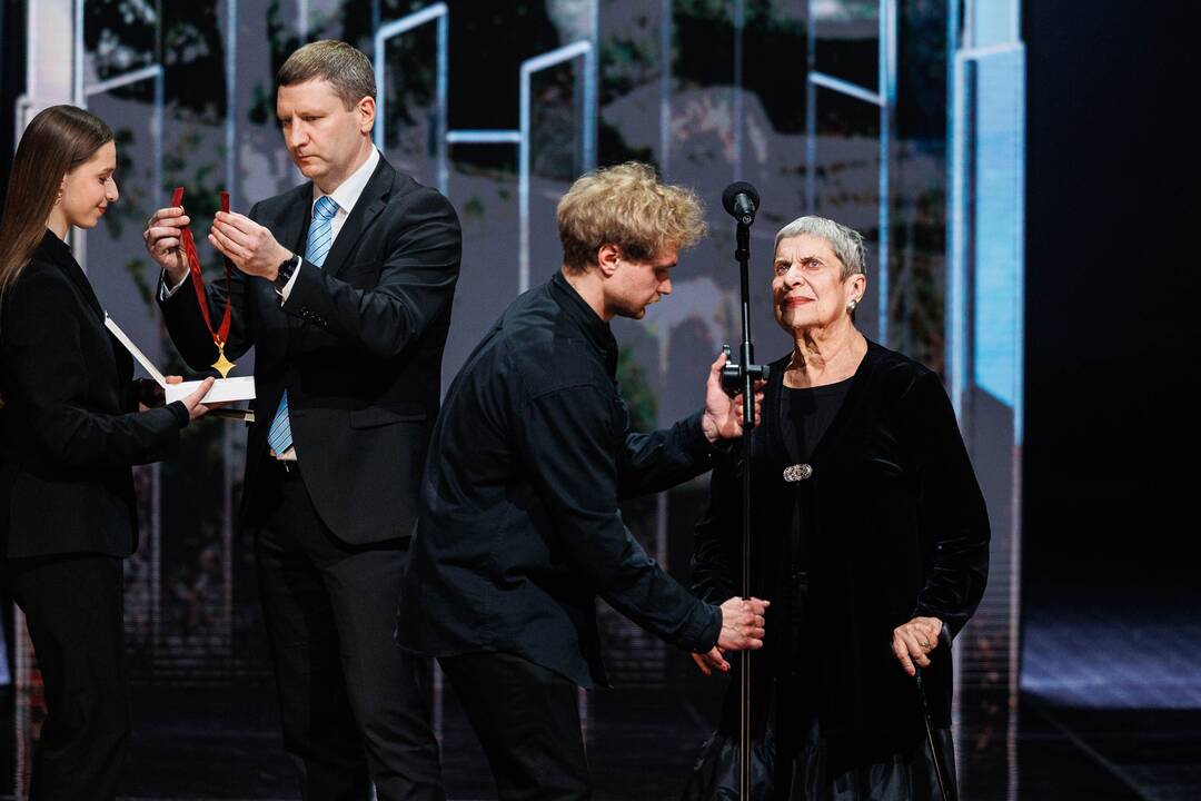 „Auksinių scenos kryžių“ apdovanojimų ceremonija Klaipėdos dramos teatre