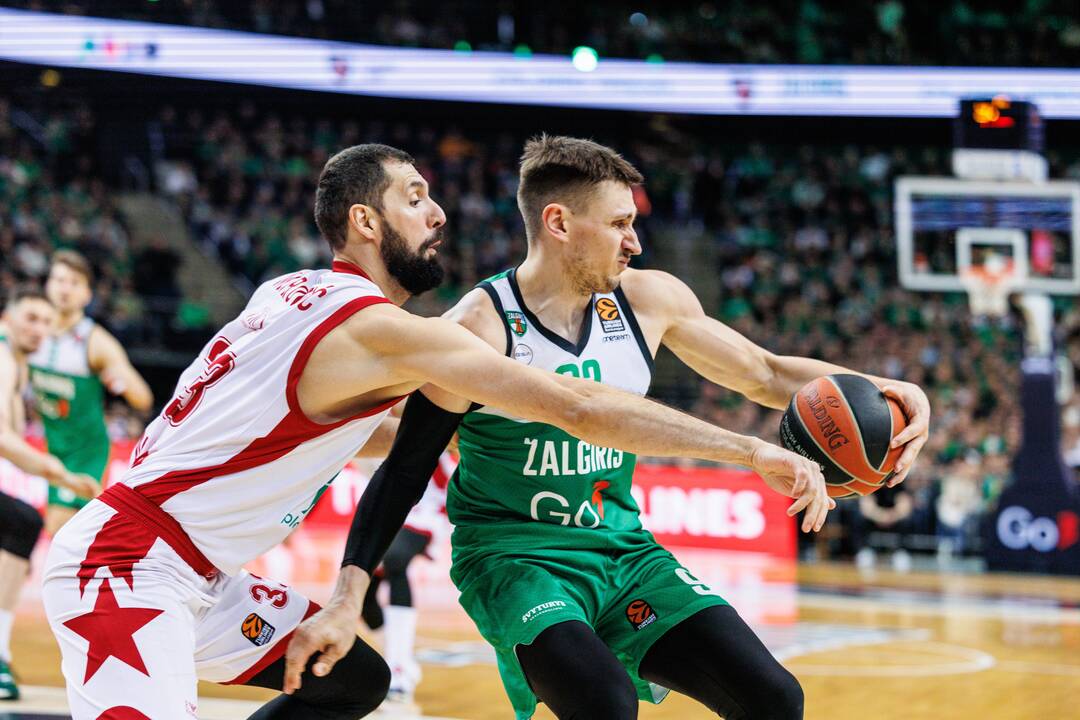 Eurolyga: Kauno „Žalgiris“ – Milano „EA7 Emporio Armani“ 87:73