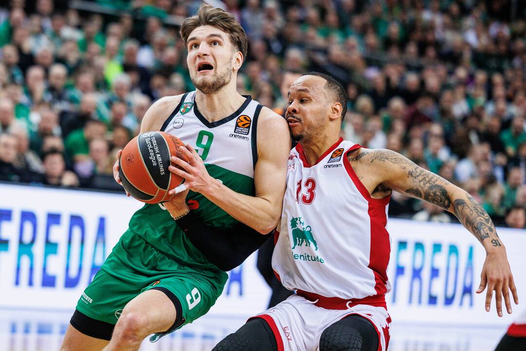 Eurolyga: Kauno „Žalgiris“ – Milano „EA7 Emporio Armani“ 87:73