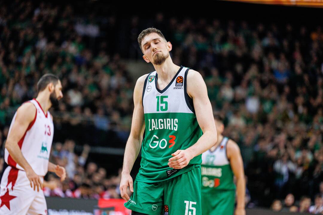 Eurolyga: Kauno „Žalgiris“ – Milano „EA7 Emporio Armani“ 87:73