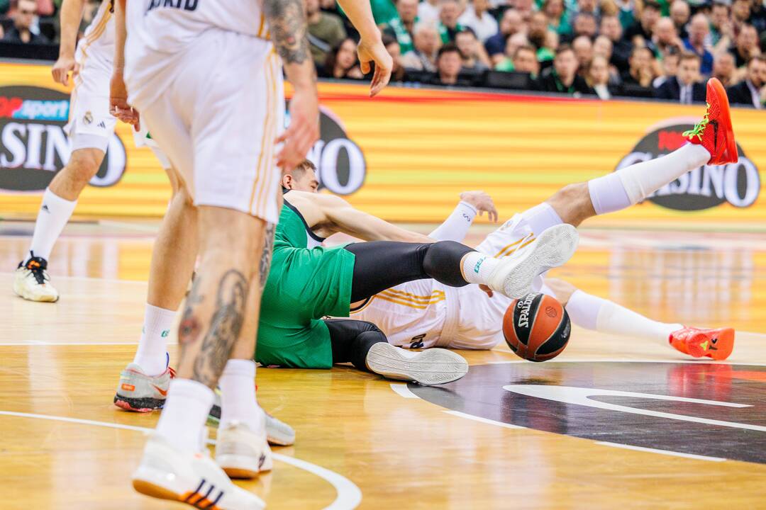 Eurolyga: Kauno „Žalgiris“ – Madrido „Real“ 62:64