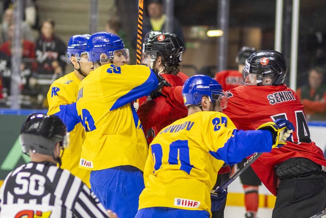 Ledo ritulio rungtynės: Lietuva – Ukraina 1:4