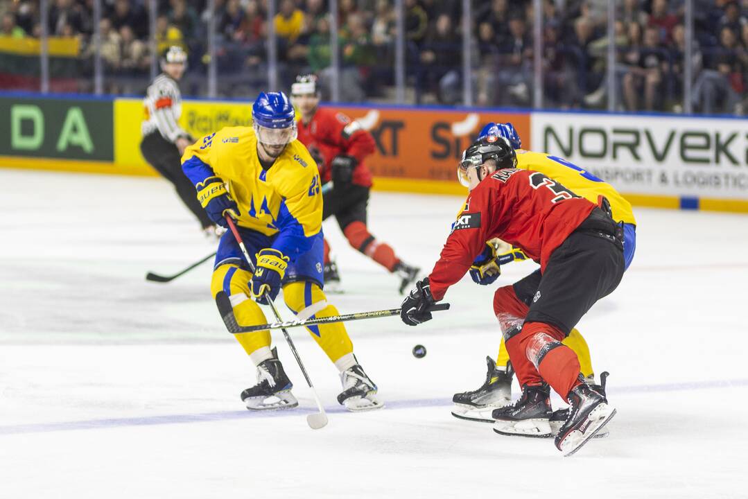 Ledo ritulio rungtynės: Lietuva – Ukraina 1:4