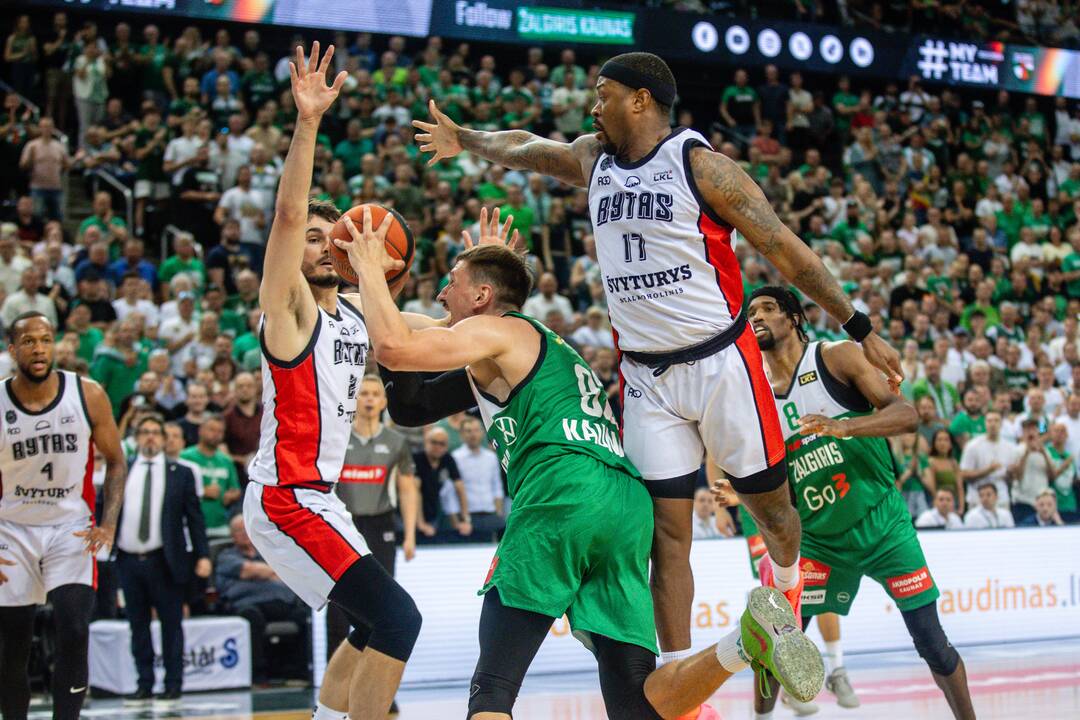 LKL finalas: Kauno „Žalgiris“ – Vilniaus „Rytas“ 88:89