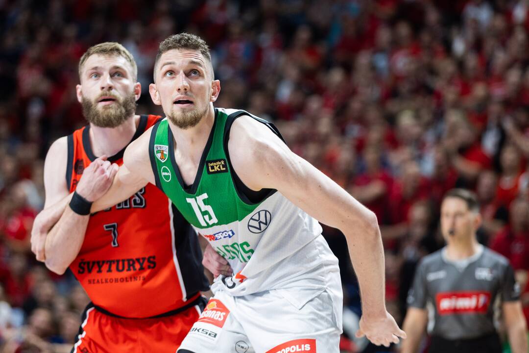 LKL finalas: Vilniaus „Rytas“  – Kauno „Žalgiris“ 104:94