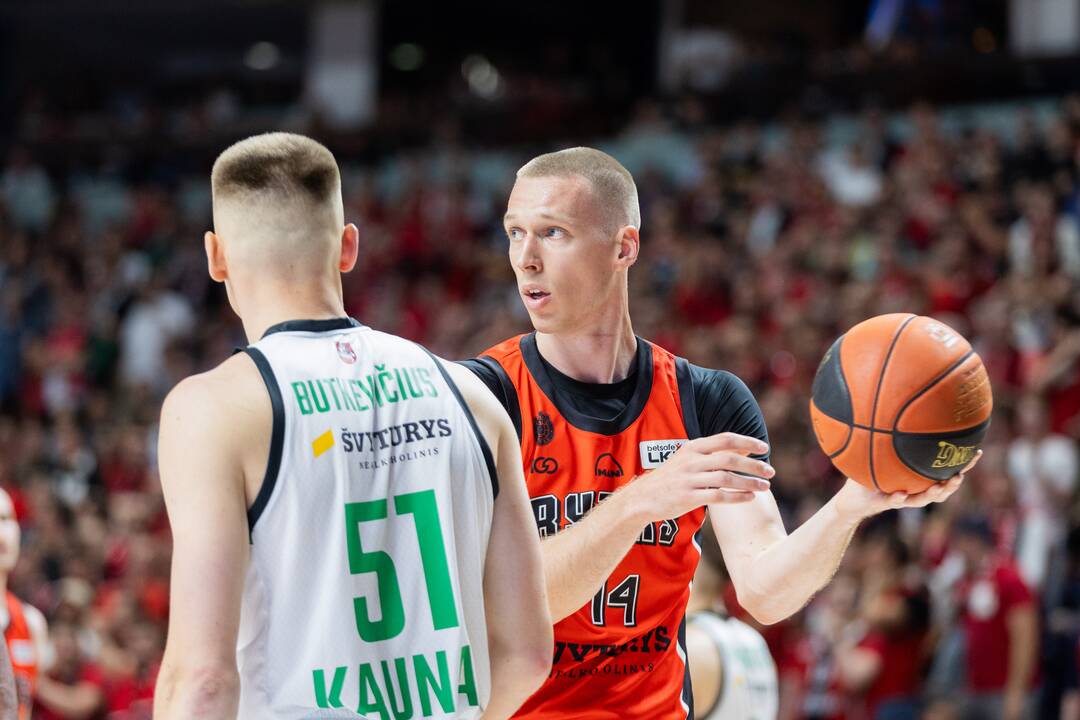 LKL finalas: Vilniaus „Rytas“  – Kauno „Žalgiris“ 104:94