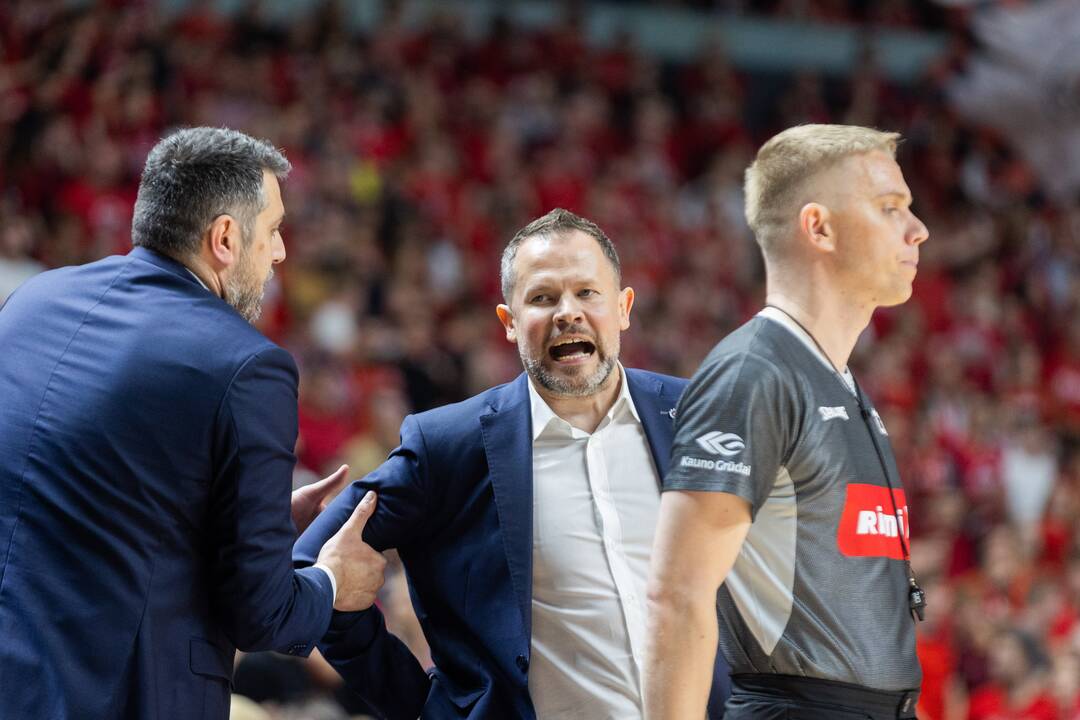 LKL finalas: Vilniaus „Rytas“  – Kauno „Žalgiris“ 104:94