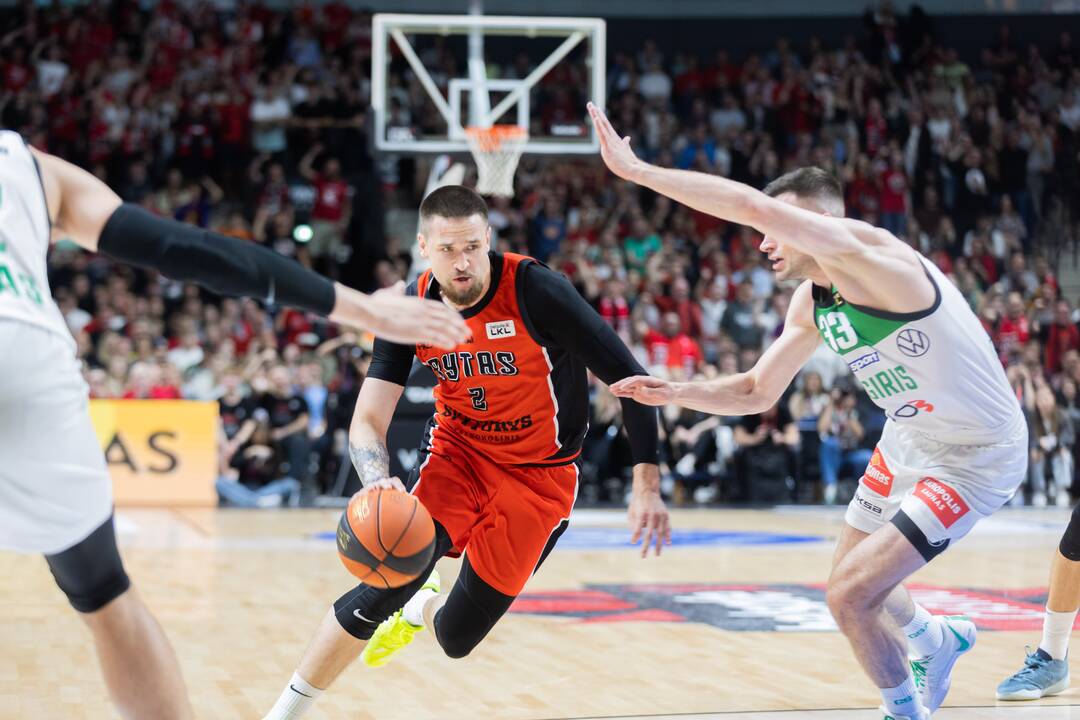 LKL finalas: Vilniaus „Rytas“  – Kauno „Žalgiris“ 104:94